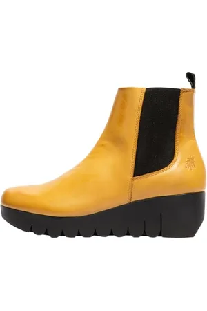 Fly London VAZE177FLY Damskie botki, musztardowe, 40 EU, , 40 EU
