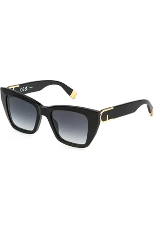 Furla SUNGLASSES, SFU882-52-0700, SHINY BLACK, Female, , 52