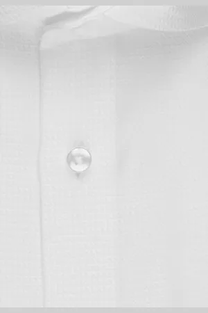 Seidensticker Męska koszula biznesowa, krój slim fit, nie wymaga prasowania, kołnierz Kent, długi rękaw, 100% bawełna, , 39
