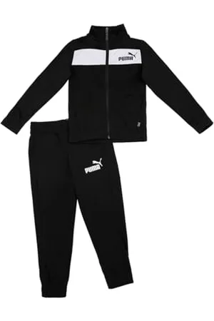 PUMA Poly Suit Cl B Tracksuit Chłopcy, czarny,7 lat