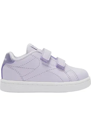 Reebok Royal Complete CLN 2.0 TWO Strap Sneaker, Digital GLEAM/FTWRWHITE/METALICPURPLE, 22,5 EU, , 22.5 EU