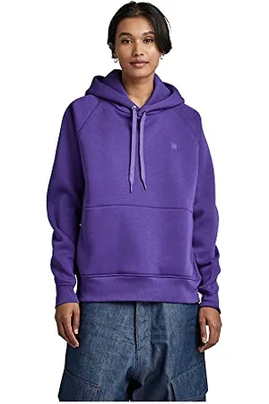G-Star Kobiety Premium Core 2.0 Bluza z Kapturem, Fioletowy (Dk Violet C235-5616), XS