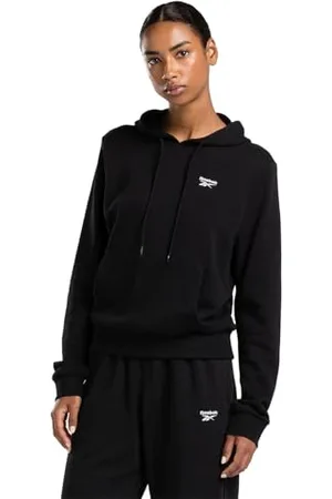 Reebok RI SL FRANCUSKA TERRY BLUZA BLUZA CZARNA, , XS