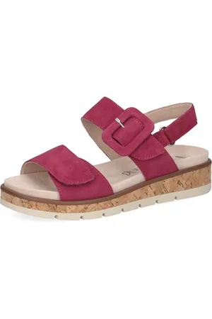 Caprice Damskie sandały 9-28714-44, FUCHSIA Suede, 40 EU, , 40 EU