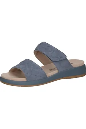 Caprice Damskie sandały 9-27204-44, LT.Blue Suede, 42 EU, , 42