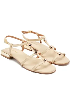 Gioseppo STINNETT Damskie Płaskie Sandały Off-White, 37 EU, , 37 EU
