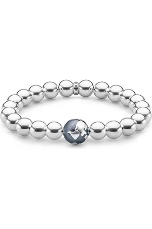 Thomas Sabo Bransoletka z kulą ziemską 925 srebro wysokiej próby A1870-637-21-L18