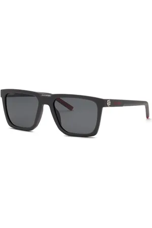 Philipp Plein SUNGLASSES, SSP031-57-GFCP, COGNAC GRAD.GLITTERY, Male, , 57