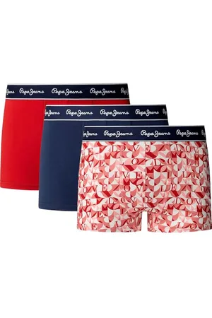 Pepe Jeans Męskie szorty LOVE TK 3P, czerwone (czerwone), S, , S
