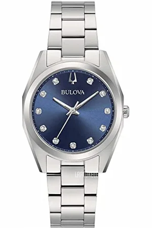 BULOVA Damski analogowy zegarek automatyczny z bransoletką ze stali nierdzewnej 96P229, , Nowoczesny