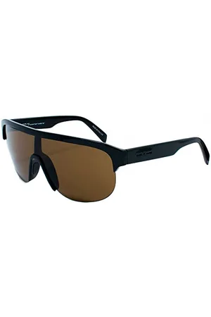 Italia Independent Męskie 0911-009-GLS okulary przeciwsłoneczne, czarne (Negro), 135.0