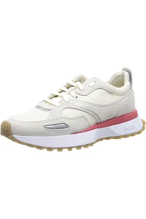 HUGO BOSS Damskie buty Jonah_Runn_txsdW Sneaker, Light Beige 276, 35 EU, , 35 EU