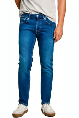 Pepe Jeans Męskie dżinsy proste, niebieskie (Denim - HX4), 30W/30L, , 30W / 30L