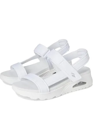 Skechers Damskie sandały UNO Summer STAND2, białe, 3 UK, , 36 EU