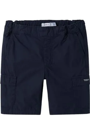 NAME IT Nkmryan Reg Cargo TWI szorty chłopięce 3500-Lp Tb, , 134