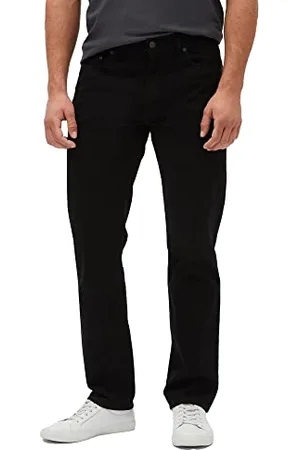 GAP Mens Straight Fit Jeans, True Black, 28W x 30L US