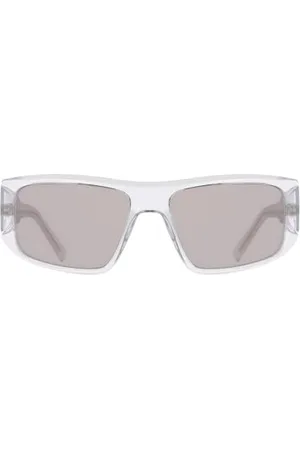 DKNY Unisex DK555S okulary przeciwsłoneczne, Crystal Clear, 57, , 57