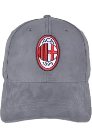 AC Milan 143509 Grigio Czapka z daszkiem, Szara, Jeden Rozmiar Unisex Dorosły, , rozmiar uniwersalny