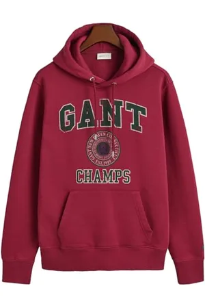 GANT Męska bluza z kapturem z grafiką z przodu, , XXXL, , 3XL