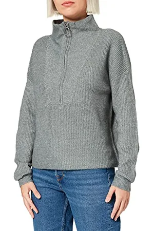 Noisy May NMNEWALICE L/S dzianina z wysokim dekoltem NOOS, , S