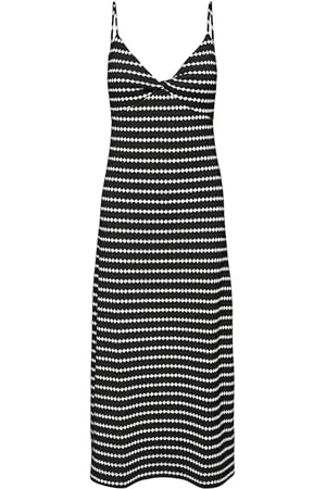ONLY Onleva S/L Stripe Dress JRS, , XL