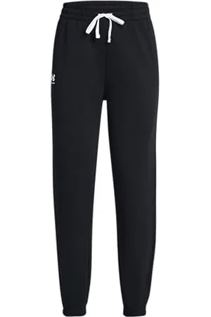 Under Armour Damskie spodnie dresowe Rival Terry Jogger, (002) czarny/czarny/biały, XS