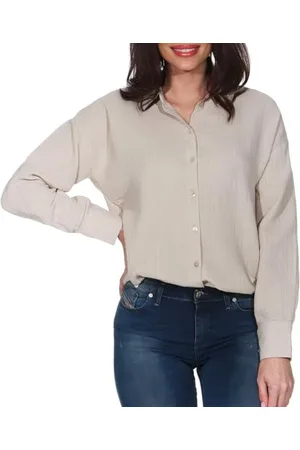 VERO MODA Vmnatali Nia Ls Loose Shirt WVN Ga Noos, , S