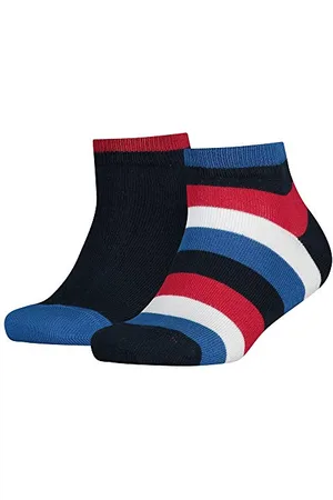 Tommy Hilfiger Uniseks - Dzieci 354010001 Skarpetki, Wielokolorowy, 35-38 EU