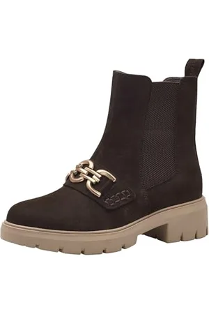 Tamaris COMFORT Chelsea damskie buty ze skóry, bez podszewki, , 41 EU
