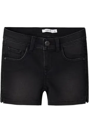 NAME IT Dziewczęce szorty Nkfsalli Slim DNM 3398-Ic Tb, , 116