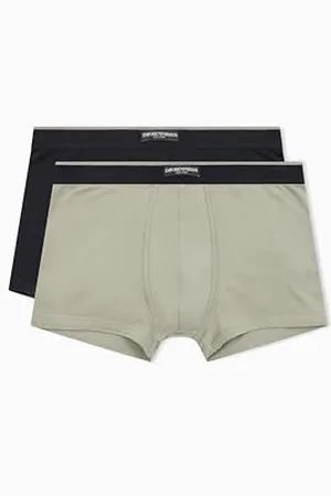 Emporio Armani Bokserki męskie, Czarny/wetiweria, L