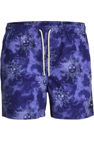 JACK & JONES Jpstmaui Jjswim Mature Aop AKM Sn, , XL