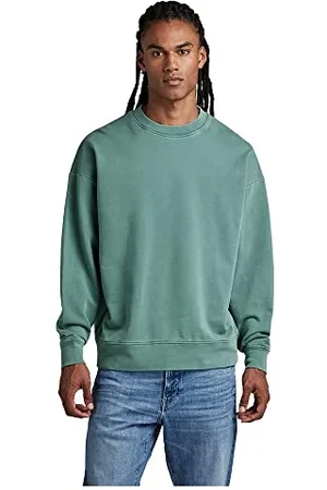 G-Star RAW Męska luźna bluza oversize (Renaissance Foliage Green gd D249-G004), XXL, , XXL
