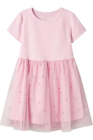 NAME IT Dziewczęca Nmfhamina Ss Slim Dress Pb, , 92