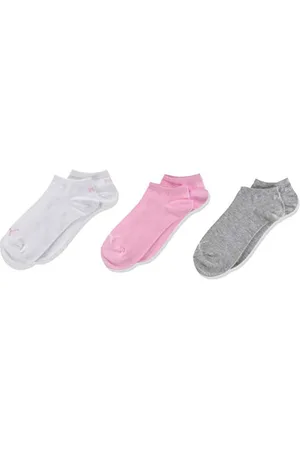 PUMA Dziecięce skarpety typu sneakers dla dzieci, uniseks, 3 sztuki w opakowaniu, , 42