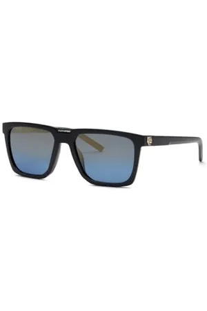 Philipp Plein SUNGLASSES, SSP031-57-Z42P, TOTAL SHINY BLACK, Male, , 57