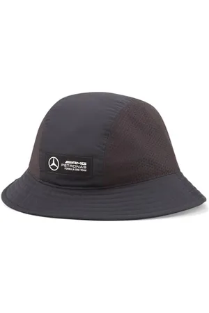 PUMA Mercedes AMG Petronas F1 Bucket Hat (as1, Alpha, s, m, Small/Medium) Black