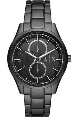 Armani Exchange Wielofunkcyjny zegarek dla mężczyzn, zegarek z co najmniej 50% stali nierdzewnej pochodzącej z recyklingu, rozmiar koperty 42 mm, , One Size, bransoletka