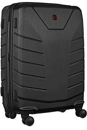 Wenger Pegasus Medium Black, , M, Hardside bagaż z możliwością rozszerzenia na kółkach