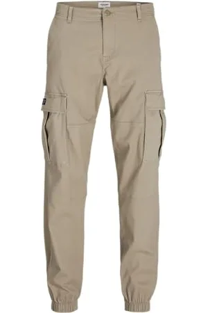 JACK & JONES Jpstkane Jjjonnie Cuffed Cargo Spodnie, , 34W x 32L Mężczyźni, , 34W / 32L