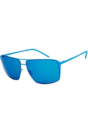Italia Independent Męskie okulary przeciwsłoneczne 0210-027-000, niebieskie (Azul), 61.0, , 61.0