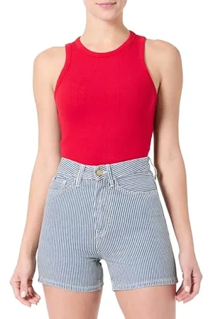 Tommy Hilfiger Damski DNM MINI SHORT HW JAZ WW0WW45925, Denim, NI32, , 58