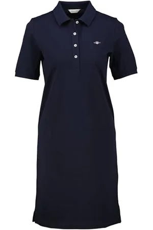 GANT SHIELD SS PIQUE POLO DRESS, , S