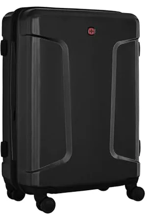 Wenger Legacy Medium Black, , M, Hardside bagaż z możliwością rozszerzenia na kółkach