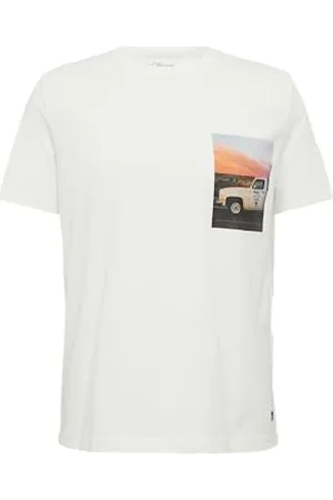 QS by s.Oliver Bawełniany T-shirt z nadrukiem fotograficznym XXL, , XXL