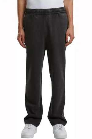 Build Your Brand Męskie spodnie sportowe Vintage Heavy Trackpants, luźne męskie spodnie treningowe z praniem, rozmiary S - 5XL, , S