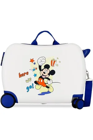 Disney Joumma Mickey & Minnie walizka dziecięca wielokolorowa 50 x 38 x 20 cm sztywna 1,8 kg zamek szyfrowy z boku ABS 1,8 kg 38 l bagaż podręczny, Talla única, walizka dziecięca