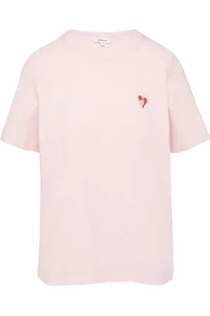 QS by s.Oliver T-shirt o luźnym kroju z haftem w kształcie serca, , 40