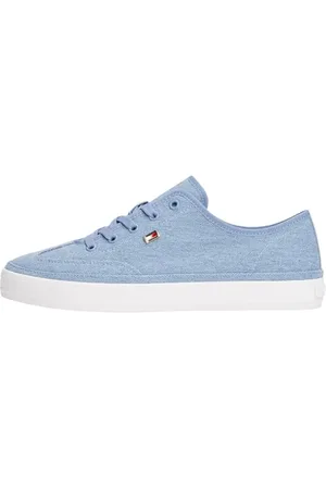 Tommy Hilfiger Sneakersy Vulc FW0FW08894 Low Top, niebieskie (Brisk Blue), 6, , 39 EU