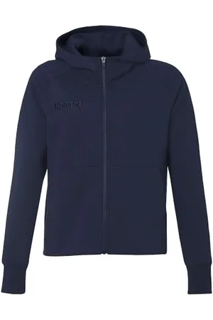 Kempa Stmnt Kapuzenjacke Damen kurtka sportowa, granatowa, S damska, , S